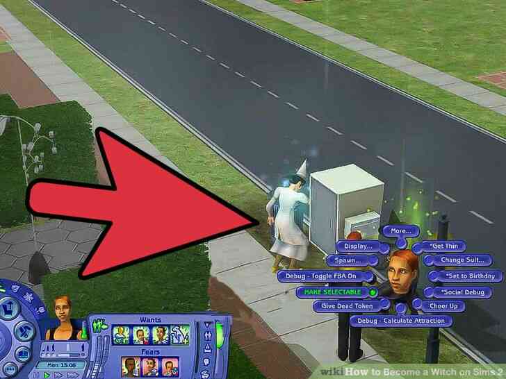 Image intitulée Devenir une Sorcière sur les Sims 2 Étape 7